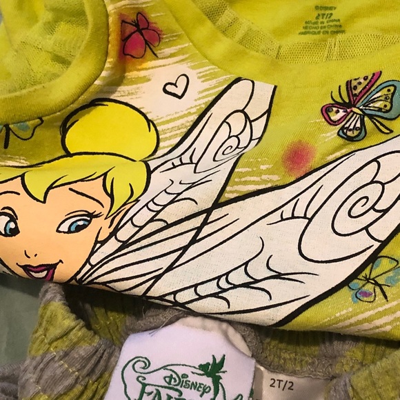 Tinker bell skort set - Picture 4 of 5